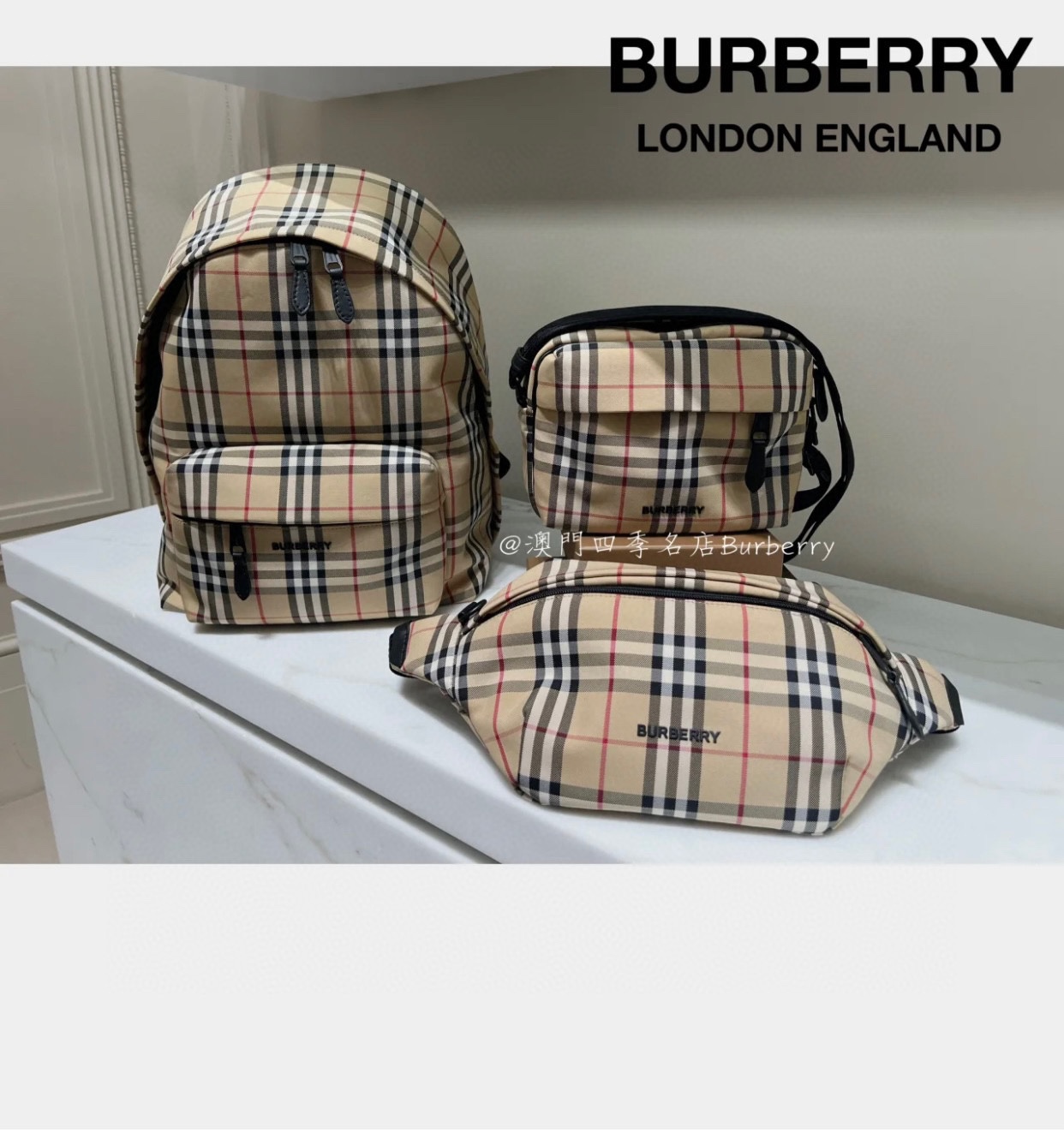 Burberry Waist Chest Packs